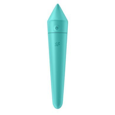 Вибропуля-смарт перезаряжаемая Satisfyer Ultra Power Bullet 8 Turquoise картинка