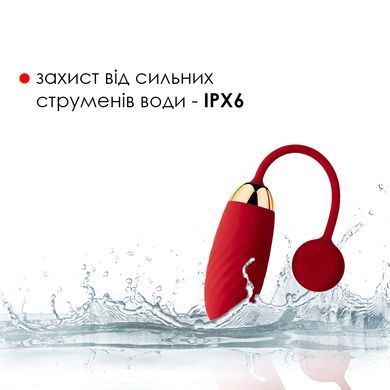 Смарт виброяйцо Svakom Ella Red (диаметр 3,3 см) картинка
