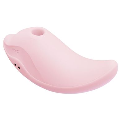Вібратор і вакуумний стимулятор - дельфінчик CuteVibe Heidi Pink (діаметр 4 см) зображення