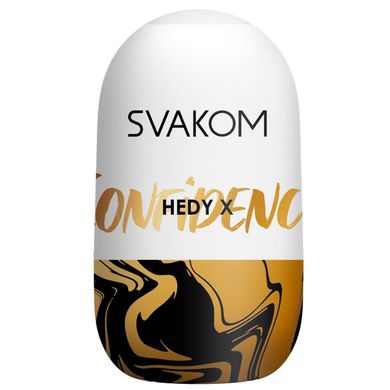 Яйцо-мастурбатор с ромбовидными ячейками Svakom Hedy X- Confidence (Уверенность) картинка