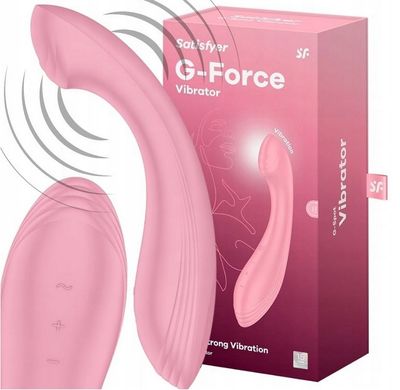 Вібратор для точки G Satisfyer G-Force Pink (діаметр 3,6 см) зображення