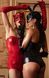 Корсет на молнии Noir Handmade F355 Red Powerwetlook corset, размер S картинка 8