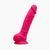 Фалоімітатор двошаровий SilexD Vetus Pink (MODEL 1 size 8in), силікон + Silexpan (діаметр 4,2 см) зображення