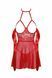 Откровенная бэби-долл Kissable Sexy Kiss Babydoll Red, размер L/XL картинка 3
