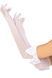 Довгі рукавички з бантиком Leg Avenue Opera length bow top gloves White картинка 2