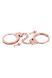 Наручники металеві з ключами Fetish Tentation Premium Chick wrist cuffs in rose-gold metal картинка 4