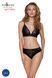 Трусики з широкою гумкою і мереживом Passion PS001 PANTIES black, розмір M картинка 2