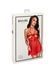 Откровенная бэби-долл Kissable Sexy Kiss Babydoll Red, размер L/XL картинка 8