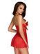 Откровенная бэби-долл Kissable Sexy Kiss Babydoll Red, размер L/XL картинка 2