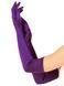 Довгі атласні рукавички Leg Avenue Extra Long Satin Gloves violet зображення
