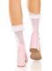 Носки ажурные с рюшами Leg Avenue Mini Bow Lace Anklet White картинка 4
