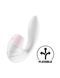 Вакуумний стимулятор &ndash; вібратор Satisfyer Supernova White (діаметр 3,5 см) картинка 1