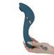 Вакуумний вібратор з язичком Swan The Monarch Swan Teal (діаметр 3,3 см) картинка 5