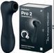 Вакуумный клиторальный стимулятор с вибрацией Satisfyer Pro 2 Generation 3 with Liquid Air Dark Grey картинка 2