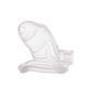 Клітка для пеніса з замком LOCKINK SEVANDA Plastic Penis Chastity Cage Transparent картинка 7
