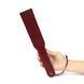Шкіряний паддл двосторонній Liebe Seele Wine Red Spanking Paddle картинка 2