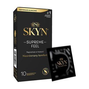 Презервативы безлатексные SKYN Supreme Feel (10 шт) картинка