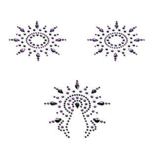 Пестіс Petits Joujoux Gloria set of 3 - Black/Purple (Чорно-фіолетовий) зображення