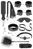 Набор для BDSM Fetish Tentation SM Bondage Box in vegan leather 10pcs картинка
