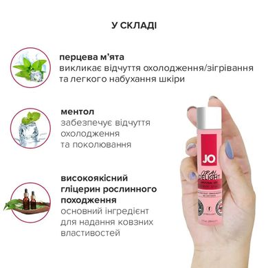 Набір: силіконовий лубрикант System JO GWP Xtra Silky Silicone (120 мл) та оральний гель Oral Delight Strawberry (30 мл) зображення