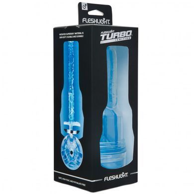 Мастурбатор Fleshlight Turbo Ignition Blue Ice (имитатор минета) картинка