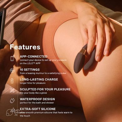 Смарт вибратор для пар LELO Tiani Harmony Aqua (диаметр 3 см) картинка