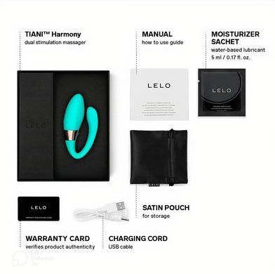 Смарт вибратор для пар LELO Tiani Harmony Aqua (диаметр 3 см) картинка