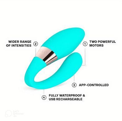 Смарт вибратор для пар LELO Tiani Harmony Aqua (диаметр 3 см) картинка