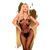 Бодистокинг с доступом к попке Penthouse Dirty mind black, размер S/L картинка