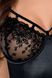 Роскошный корсет Passion HAYA CORSET black L/XL, чёрный картинка 2