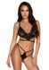 Кружевной комплект Noir Handmade Kissable French Kiss Set, размер L/XL картинка 1
