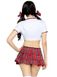 Рольовий костюм школярки Leg Avenue Miss Prep School Red, розмір M/L  картинка 2