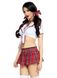 Рольовий костюм школярки Leg Avenue Miss Prep School Red, розмір M/L  картинка 6