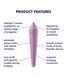 Віброкуля-смарт перезарядна Satisfyer Ultra Power Bullet 8 Lilac картинка 8