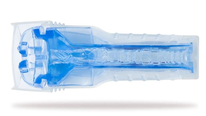 Мастурбатор Fleshlight Turbo Ignition Blue Ice (імітатор мінету) зображення