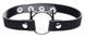 Чокер с кошечкой Master Series Kinky Kitty Ring Slim Choker Black картинка