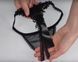 Трусики з ажурною вставкою та відкритим доступом Obsessive Celia Noir crotchless thong, розмір XL/2XL картинка 12