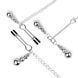 Затискачі для сосків та клітора Bedroom Fantasies: Nipple and Clitoris Clamps Silver картинка 4