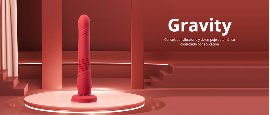 Смарт міні секс-машина зі знімною присоскою Lovense Gravity, підходить для вебкам (діаметр 3,7 см) зображення