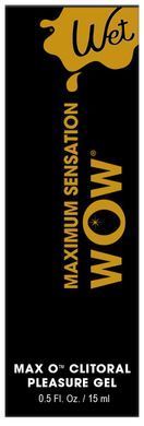 Возбудительный гель для клитора Wet Wow Max O Clitoral Arousal Gel, легкое покалывание (15 мл) картинка