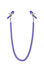 Зажимы для сосков с цепочкой Feral Feelings Nipple clamps Classic, фиолетовый картинка