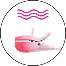 Смарт-вибратор для груди с регулировкой сжатия соска Lovense Gemini картинка