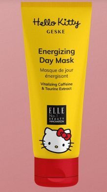 Підбадьоруюча денна маска GESKE Energizing Day Mask by Hello Kitty Oval (50 мл + 25 серветок) зображення