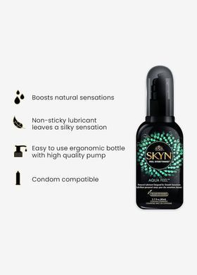 Лубрикант на водній основі SKYN Aqua Feel (80 мл) зображення