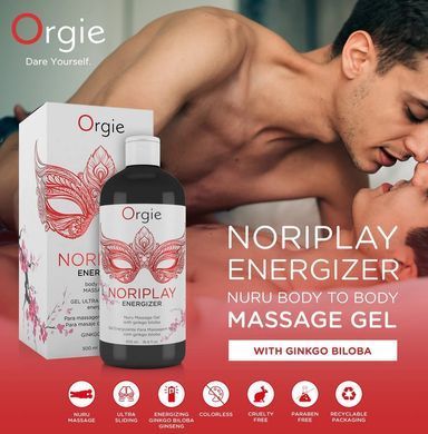 Гель для NURU-массажа + защитная простыня Orgie Noriplay Energizer (500 мл) картинка