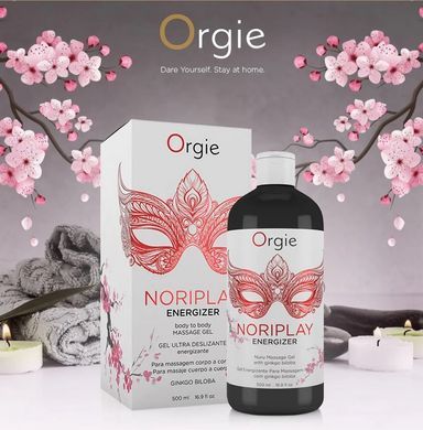 Гель для NURU-массажа + защитная простыня Orgie Noriplay Energizer (500 мл) картинка