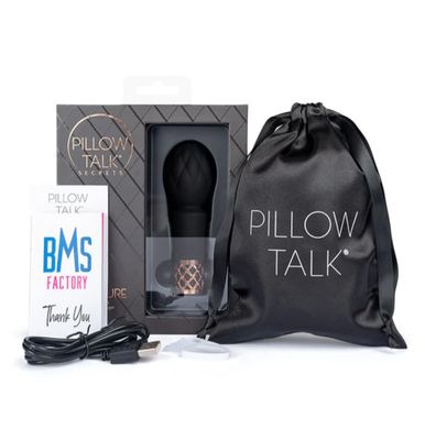 Мінівібромасажер-мікрофон Pillow Talk Secrets Pleasure Clitoral Vibrator Wand зображення