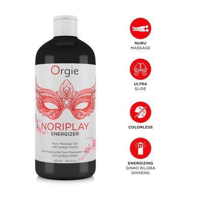 Гель для NURU-массажа + защитная простыня Orgie Noriplay Energizer (500 мл) картинка
