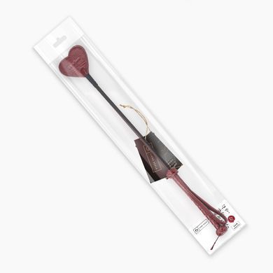 Шлепалка-сердце Liebe Seele Wine Red Riding Crop with Heart-Shape Tip картинка