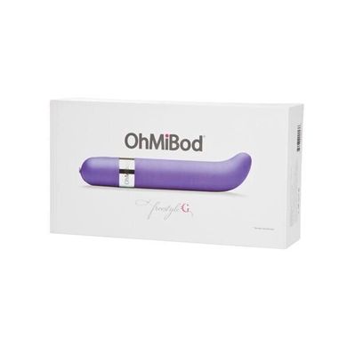 Музыкальный вибратор OhMiBod Freestyle G Music Vibrator Purple картинка